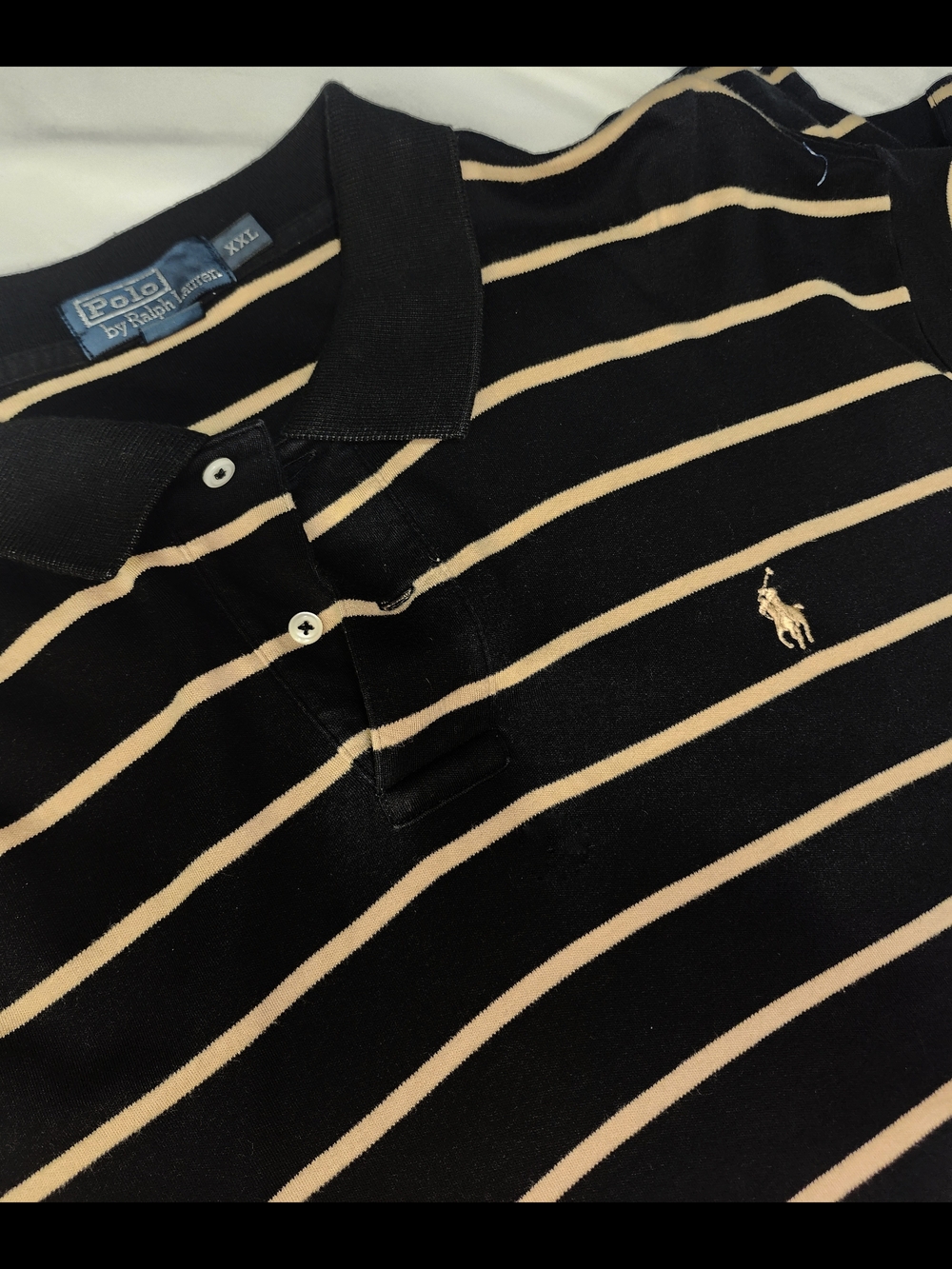 Polo by Ralph Lauren In Black And Gold